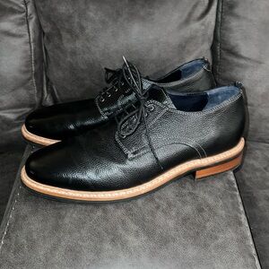 COLE HAAN MENS 11 BLACKK LEATHER GREAT CONDITION!